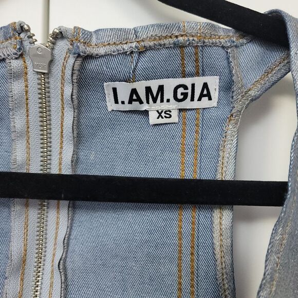 I.AM.GIA metallic corset top, xs - Picture 4 of 9